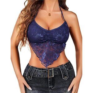 Lace Tops for Women Sexy Crop